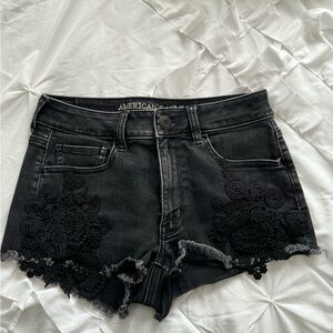 American Eagle Outfitters Black Women's Shorts